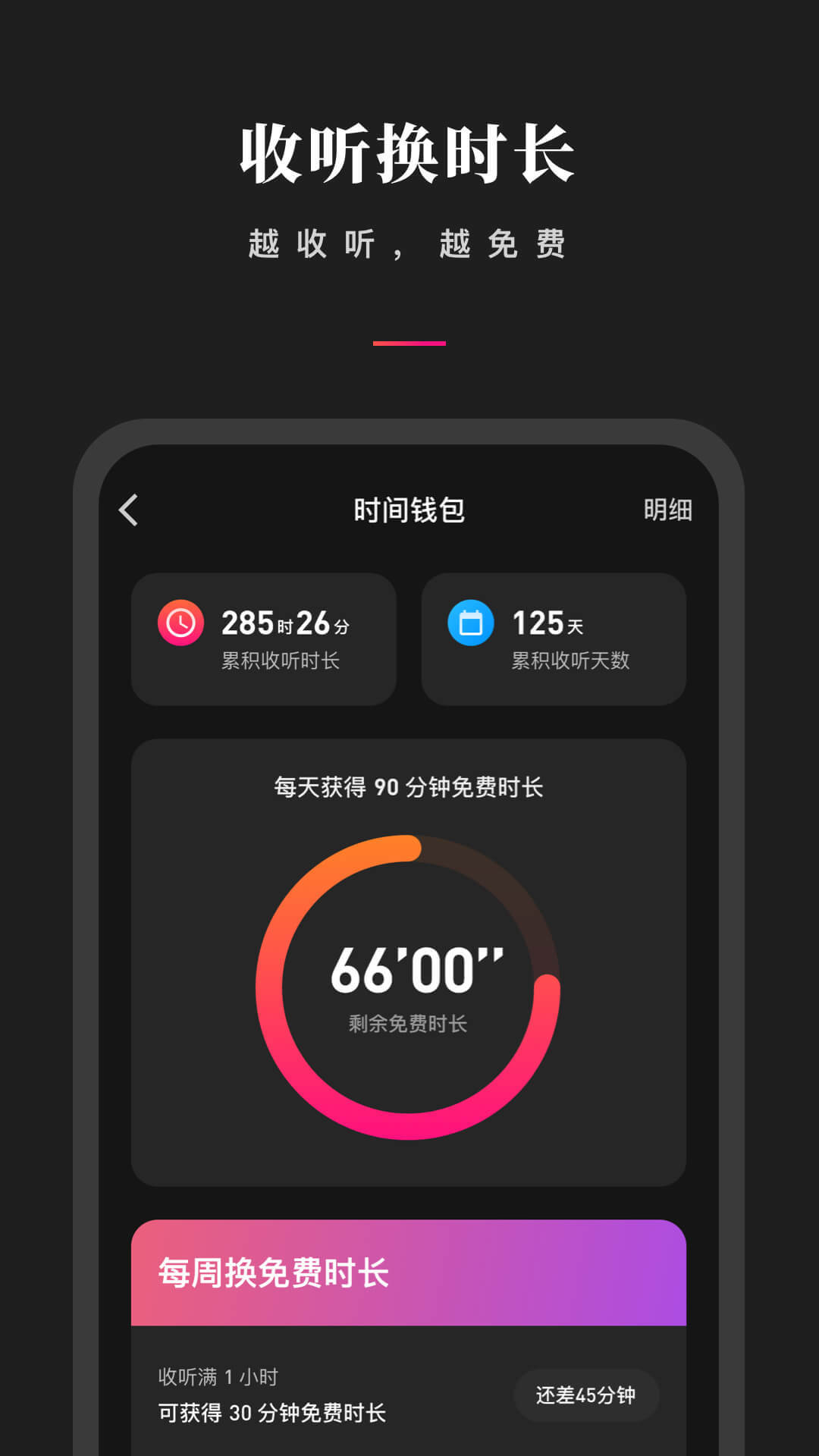 微信听书App