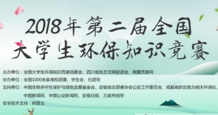 2021全国大学生环保知识竞赛答案