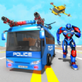 沙盒警察机器人(police bus robot 2020)破解版