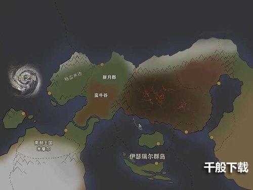 乘着北风号前进，《地下城堡3》地理志初探