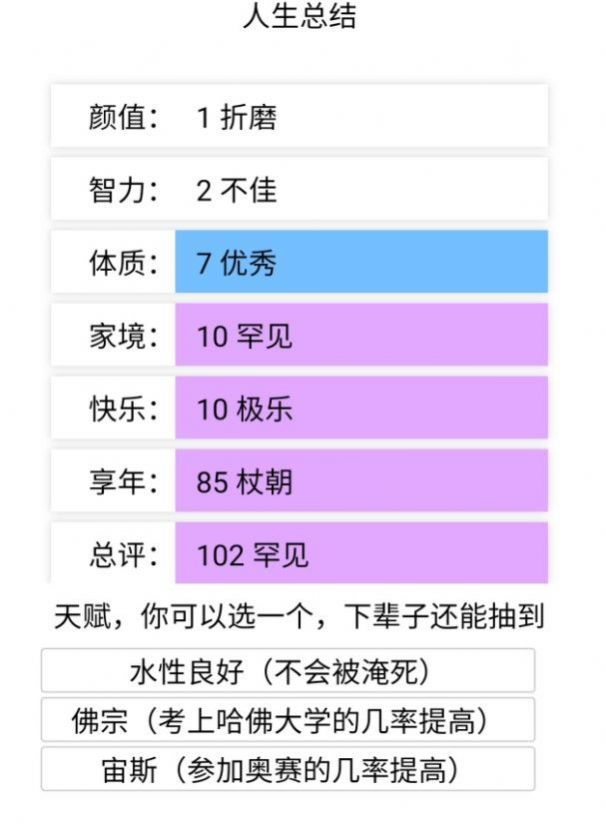 人生总结document游戏