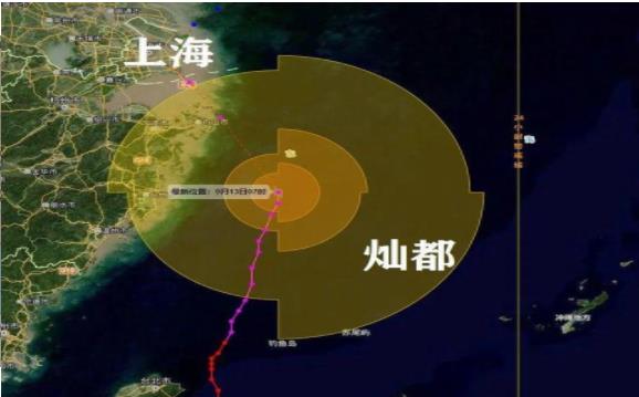 灿都台风路径实时发布系统