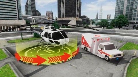 flying car ambulance游戏