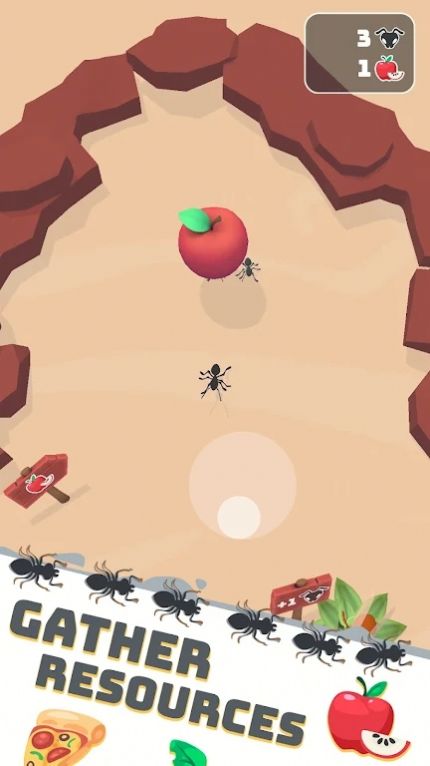 蚂蚁搬运大陆游戏官方中文版（ant land） v0.10