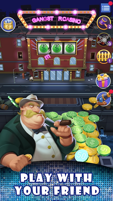 流氓硬币狂热游戏最新版中文版（gangster casino coin mania） v1.1.3