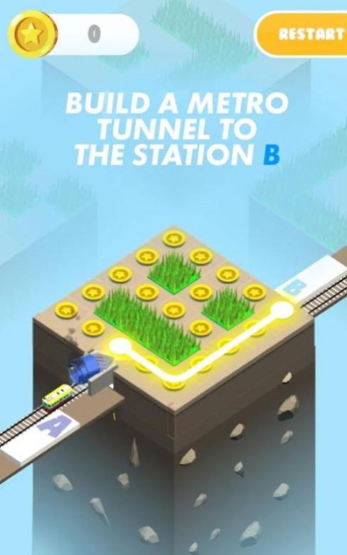 挖条铁路游戏中文版（subway puzzle） v0.4