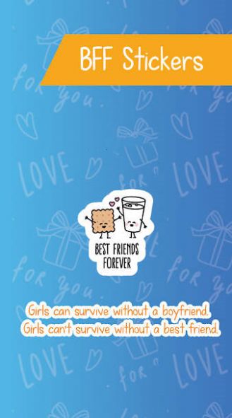 bff sticker app