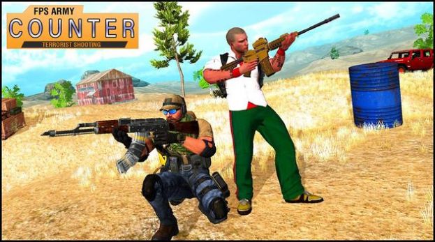 fps陆军反恐自由射击游戏中文版(fps army counter terrorist) v1.0.1