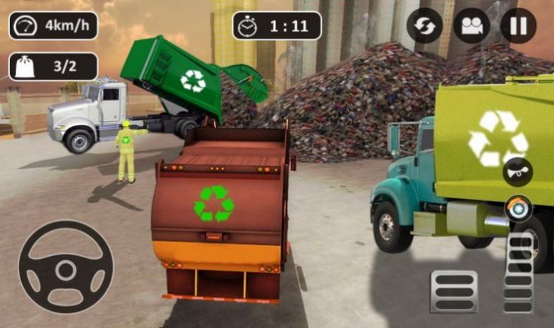 垃圾车行驶游戏中文版（garbage trash truck dri 5.0