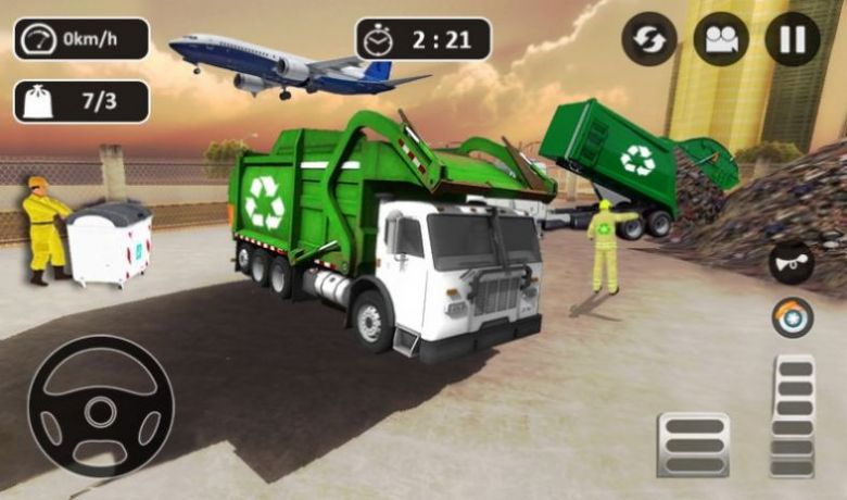 垃圾车行驶游戏中文版（garbage trash truck dri 5.0