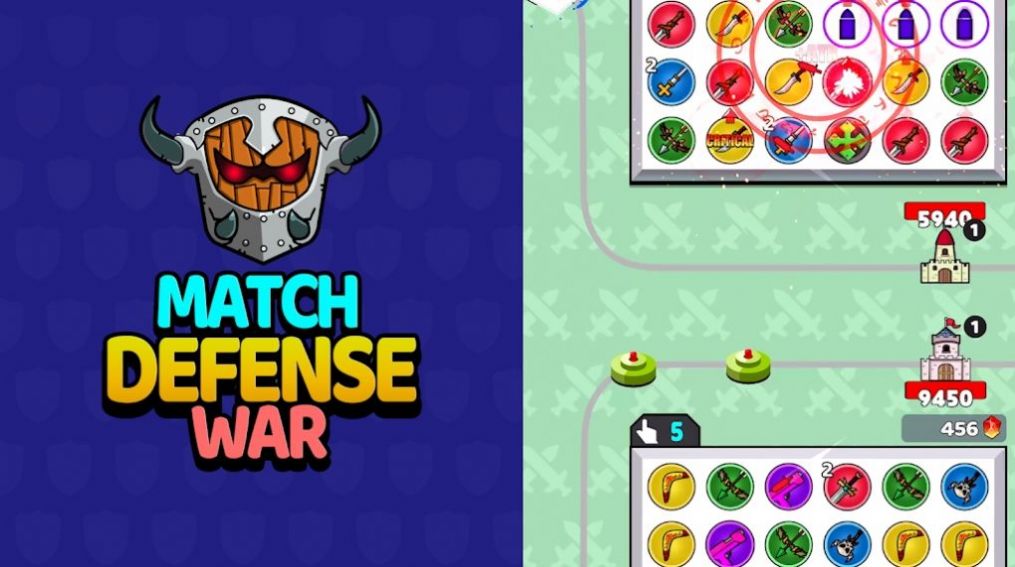 对抗防御战游戏官方版（match defense war） v1.0.0