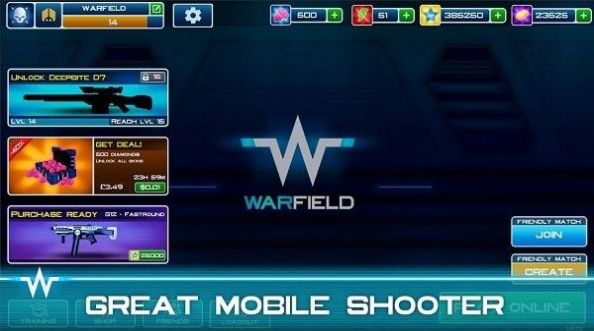 arfield战地竞技游戏最新中文版 v1.9.5