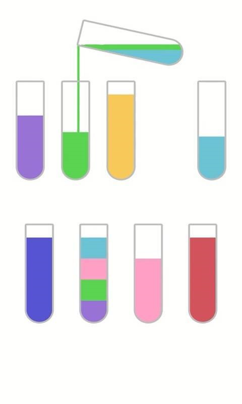 水排序谜题游戏