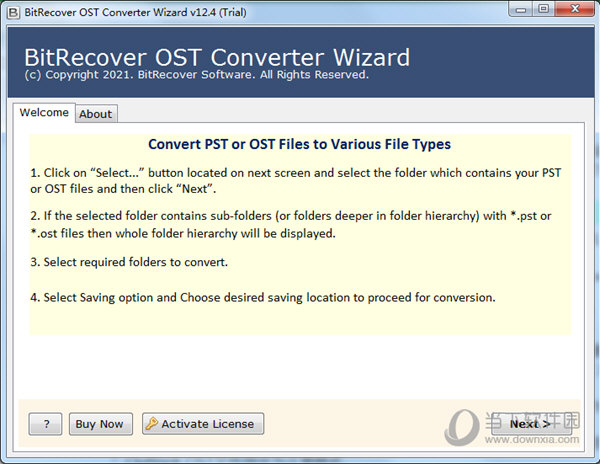  					bitrecover ost converter wizard(ost文件转换器)  电脑版											版本															