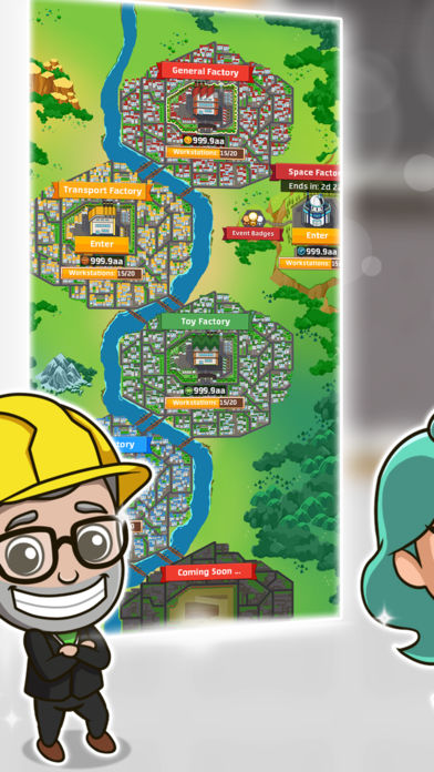 idle factory tycoon（工厂大亨）游戏安卓版 v2.3.0